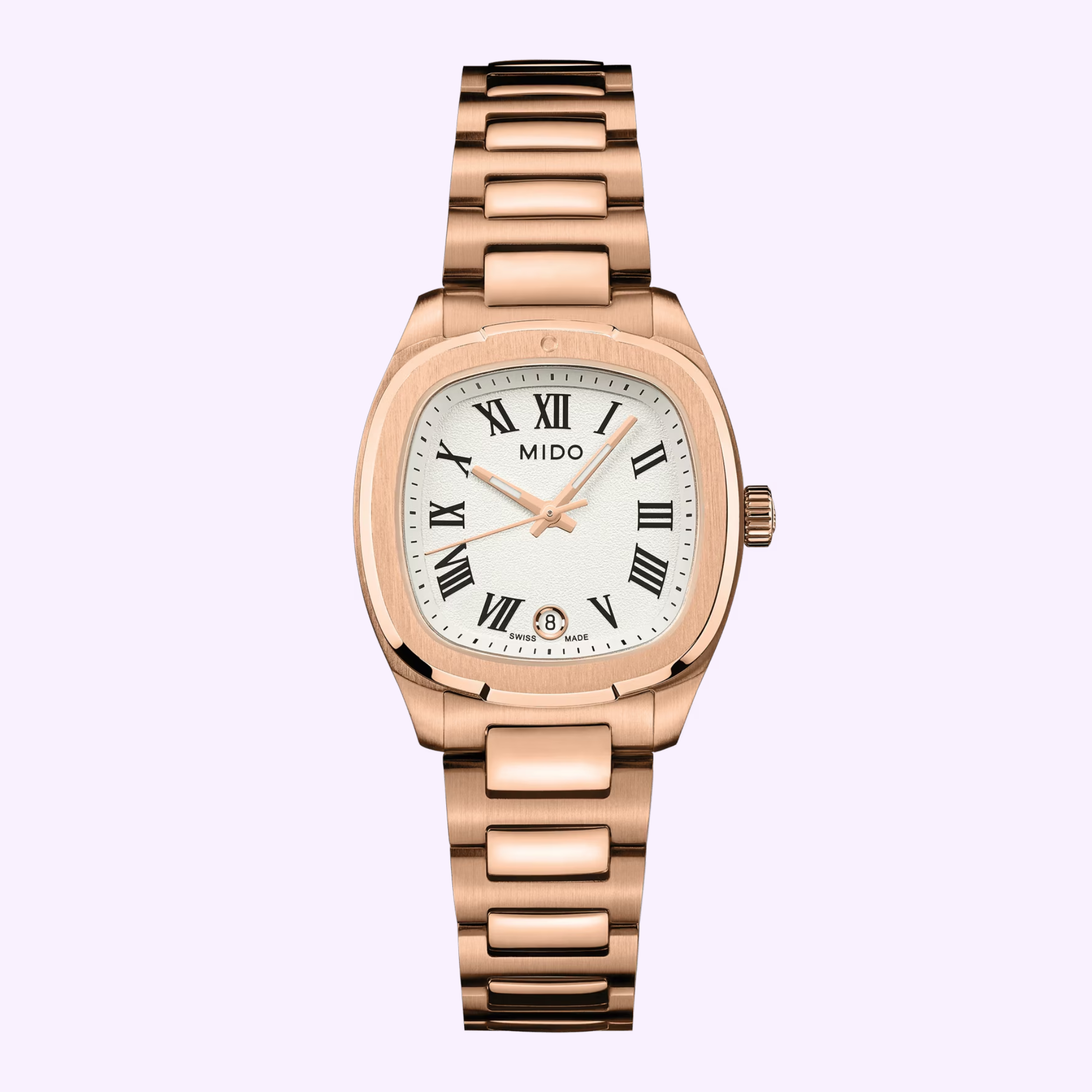 moca0801様 オーダー MIDO Multifort TV 28 Quartz Rose Gold | Lexor Miami