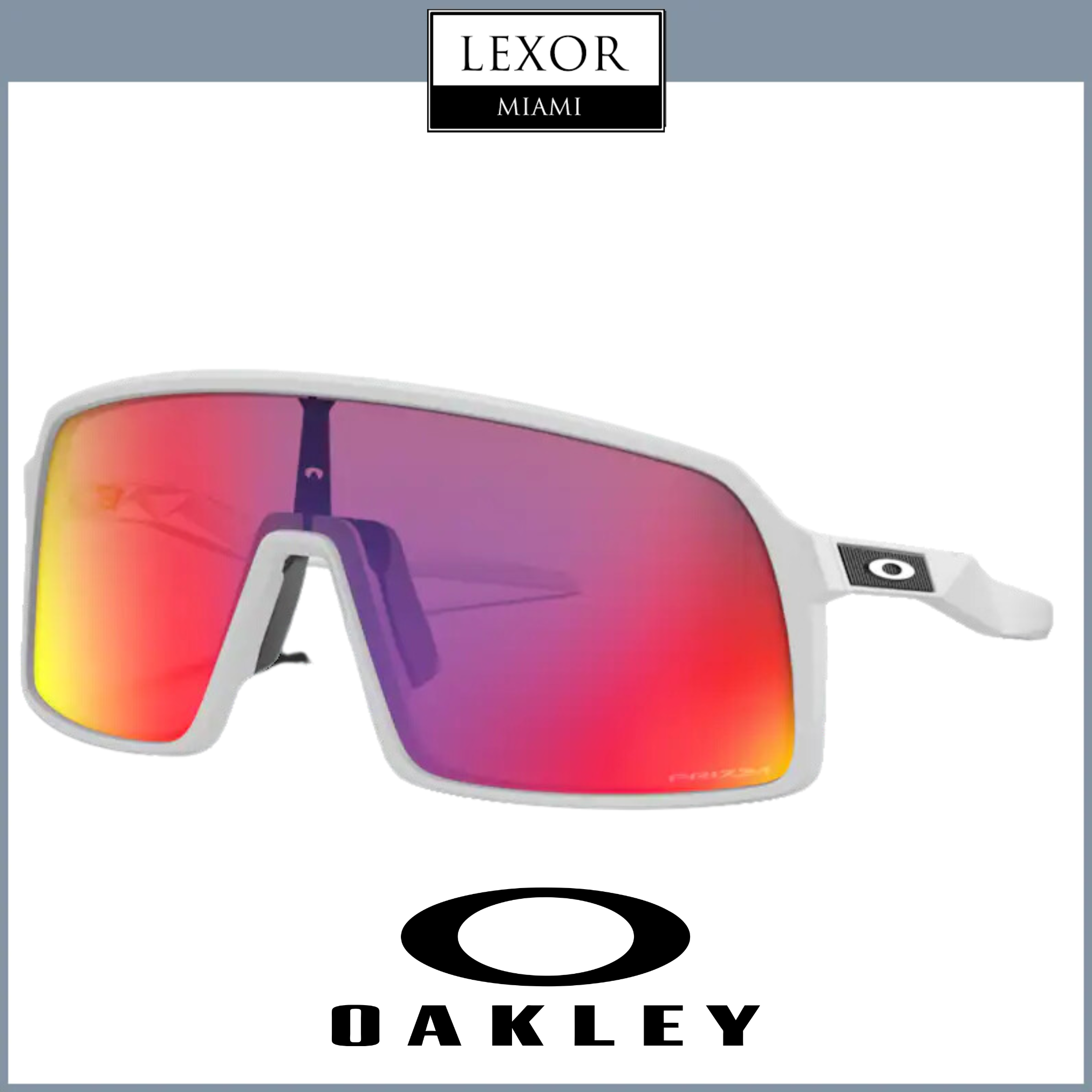 Oakley 0OO9406 94060637 SUTRO MATTE WHITE SUNGLASSES