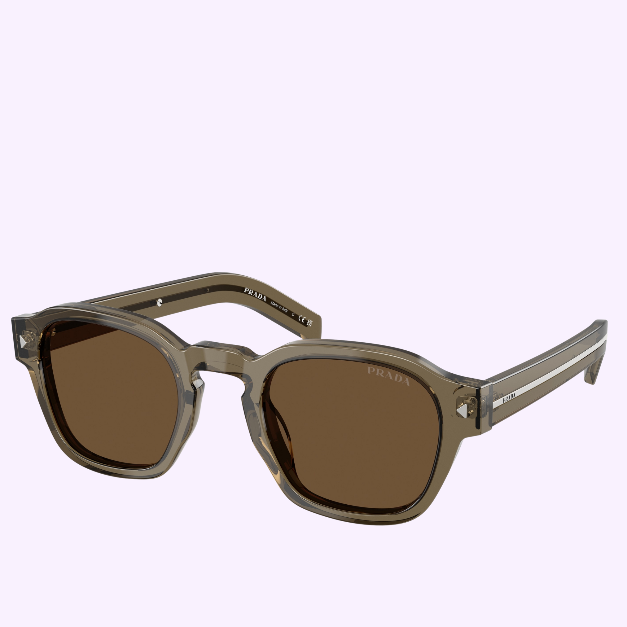 ダーククリエイター　1st 英語　faded PRADA Sunglasses 0PR A16SF 18T70F53 – Lexor Miami