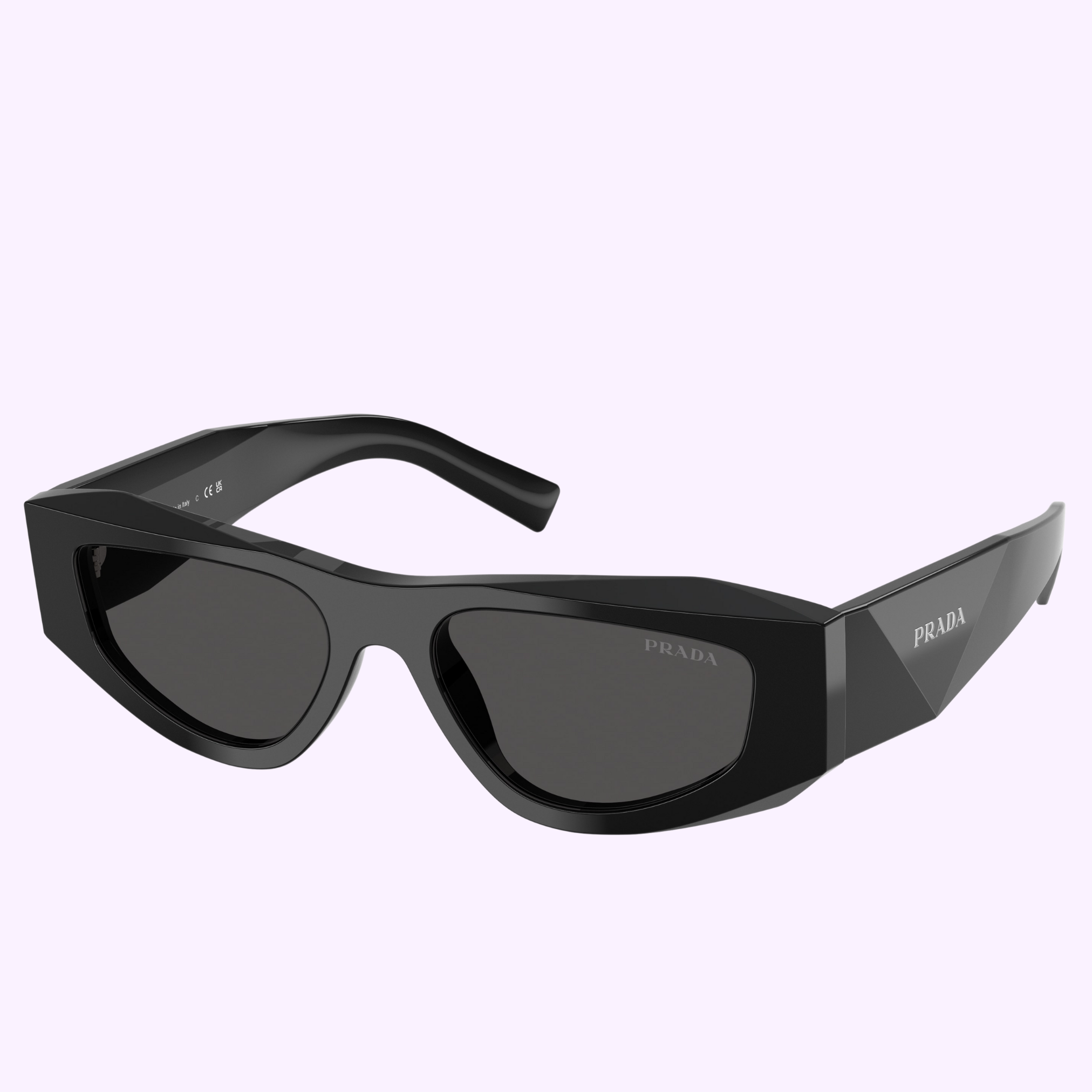 小物 PRADA l Half-Lim Sunglasse Prada PR 50ZS XL (59 - 19) with Grey lenses and Silver frame
