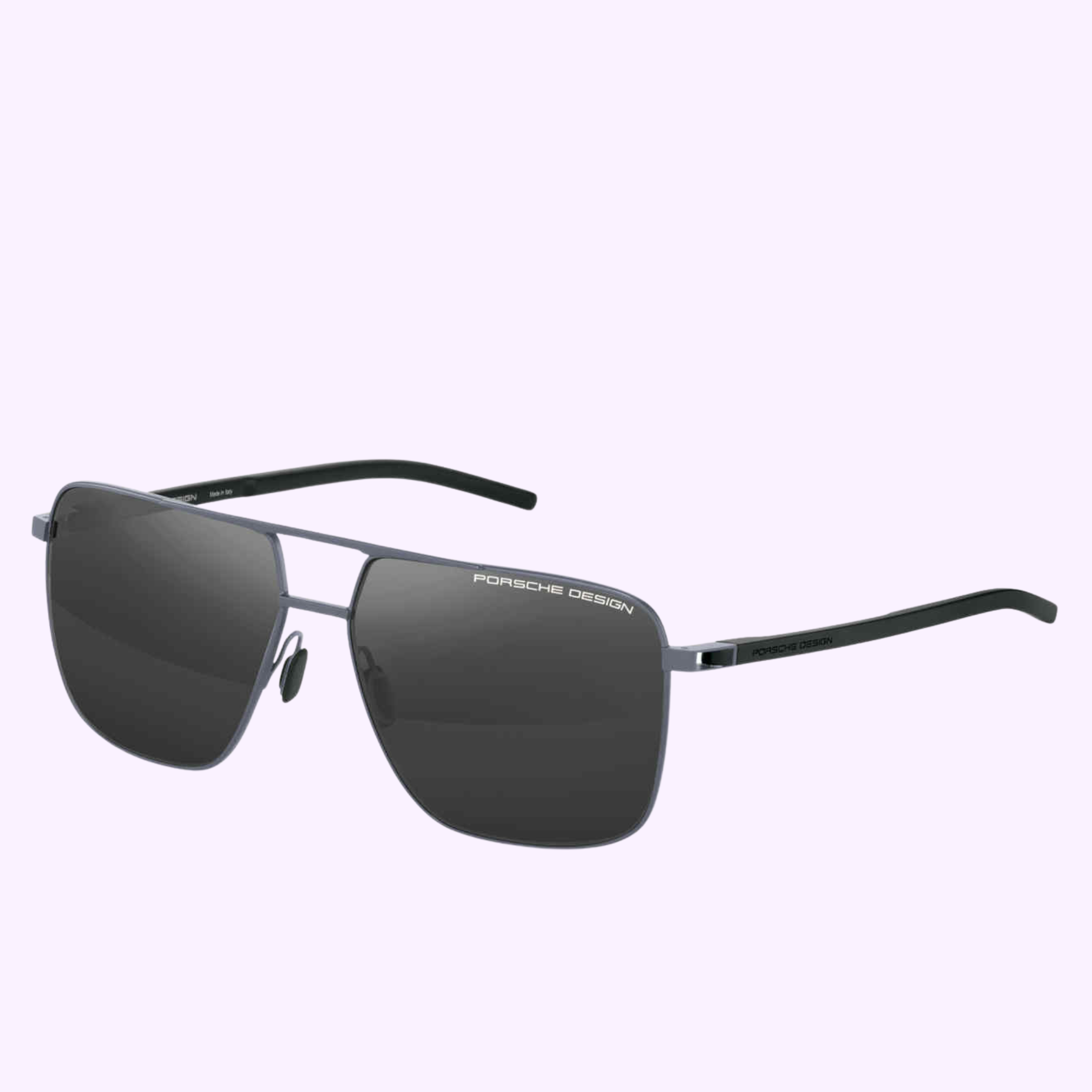 porsche goggles Porsche Design P8963 Mens Sunglasses, Black Grey (A416)