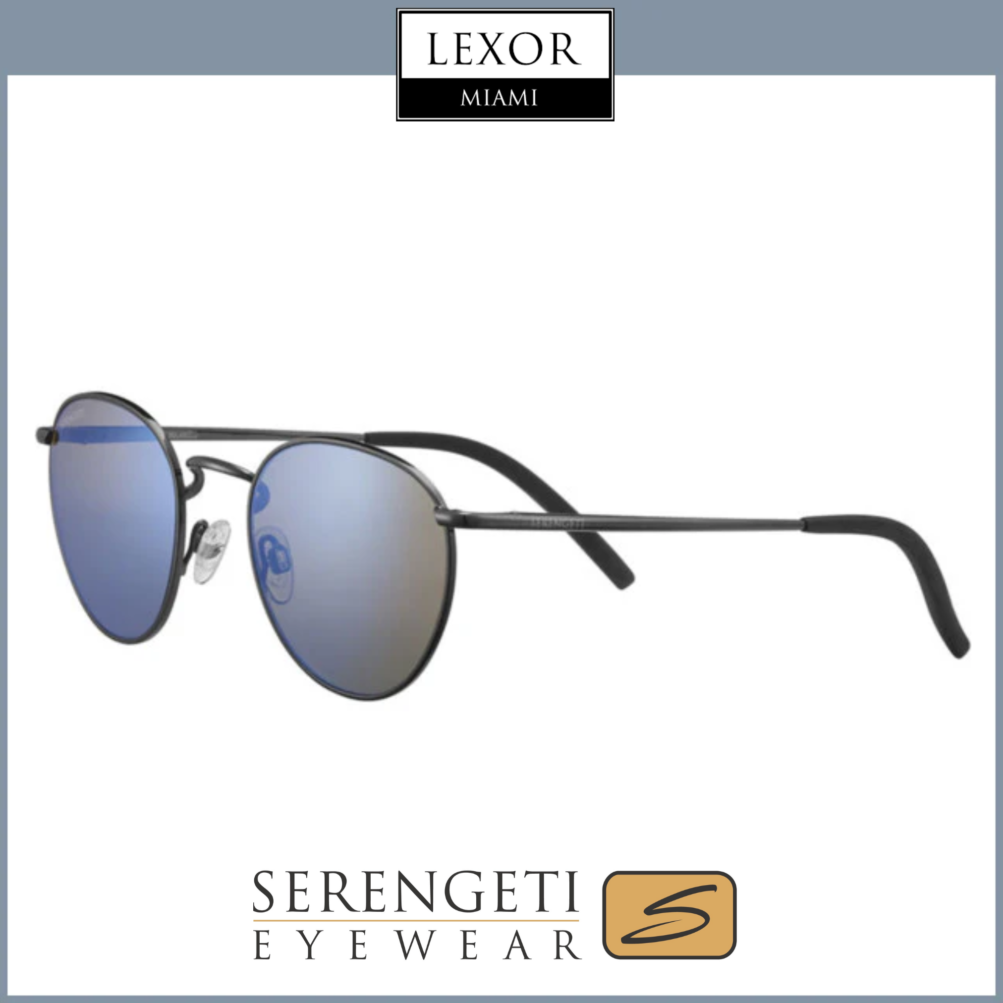 Lunettes De Soleil Serengeti Hamel – Verres Minéraux Polarisés Photochromiques – Monture Métal