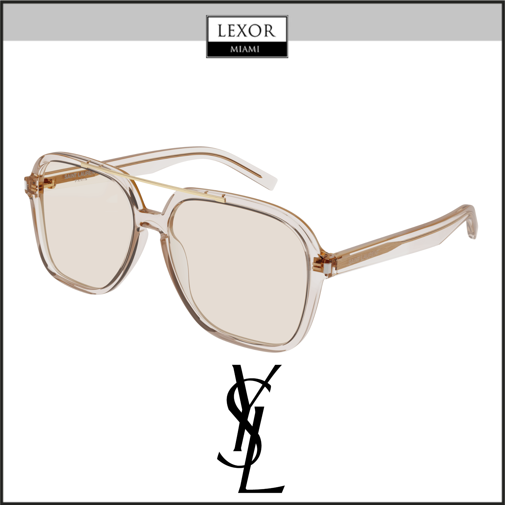 Saint Laurent SL 545-002 58 Sunglass WOMAN ACETATE – Lexor Miami
