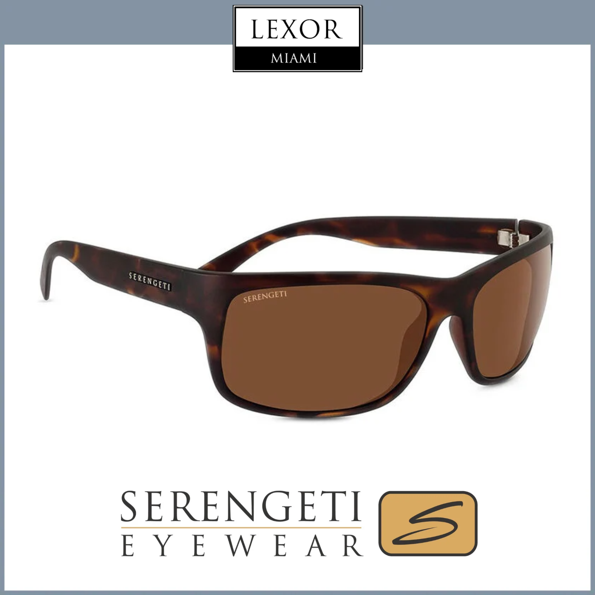 Serengeti Sunglasses PISTOIA Matte Dark Tortoise 8300 – Lexor Miami