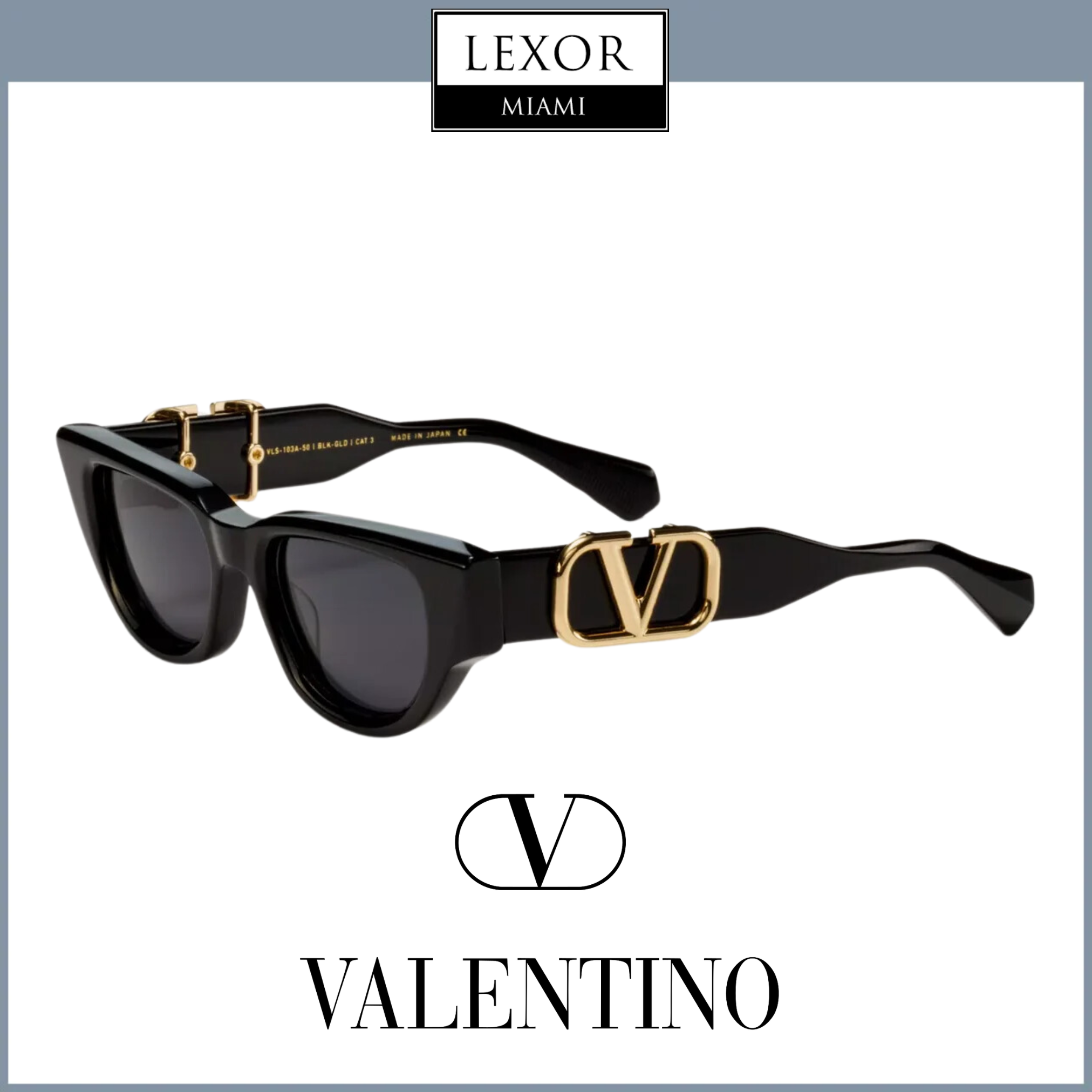 Valentino II VLS-103A-50 Woman Sunglasses – Lexor Miami Valentino II VLS-103A-50 Woman Sunglasses – Lexor Miami