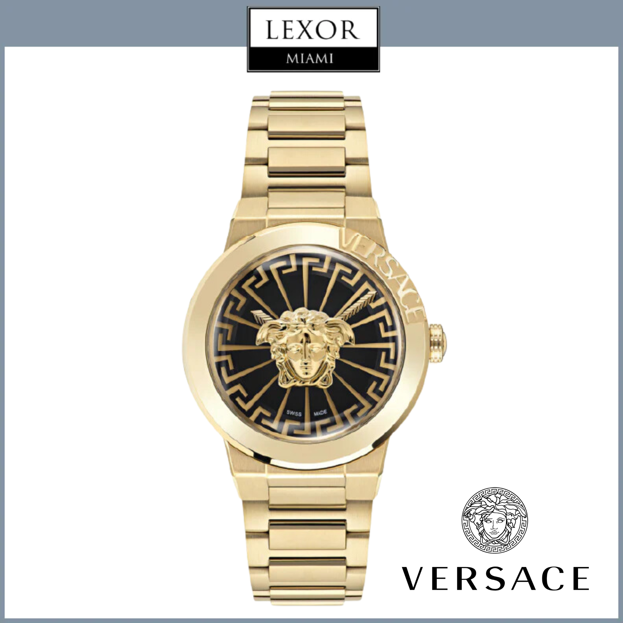 Versace VE3F00522 Medusa Infinite Bracelet Watch – Lexor Miami
