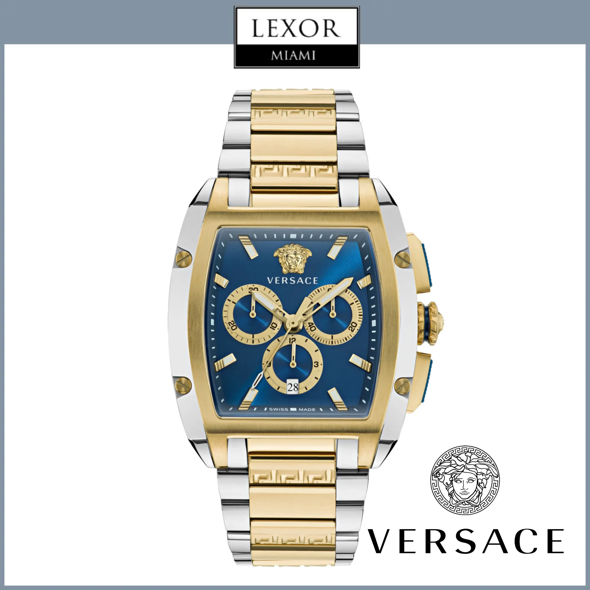 Versace VE6H00723 Dominus Chronograph Man Watch – Lexor Miami