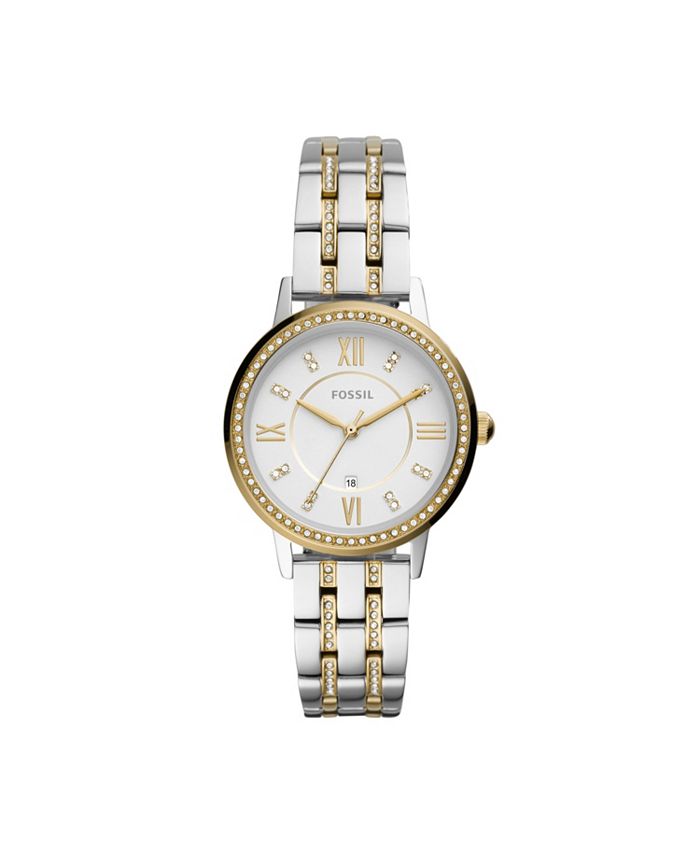 Fossil ES4881 Gwen Three-Hand Date Two-Tone Stainless Steel  display picture 1