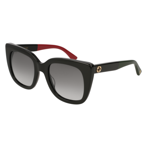 Gucci GG0163SN-003 52 Woman Sunglasses Acetate – Lexor Miami display picture 2