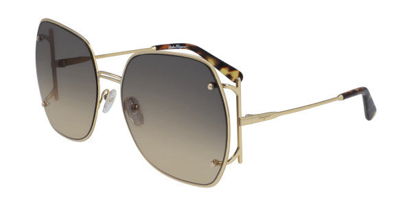 Salvatore Ferragamo Sf202S 704 Gold-Brown 62 Women  display picture 1