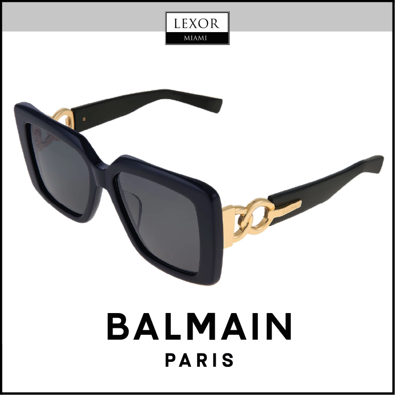 Balmain Women's Logo Square Sunglasses