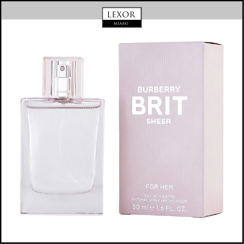 – EDT Miami Brit Lexor 1.6 Sheer Perfume Burberry Women