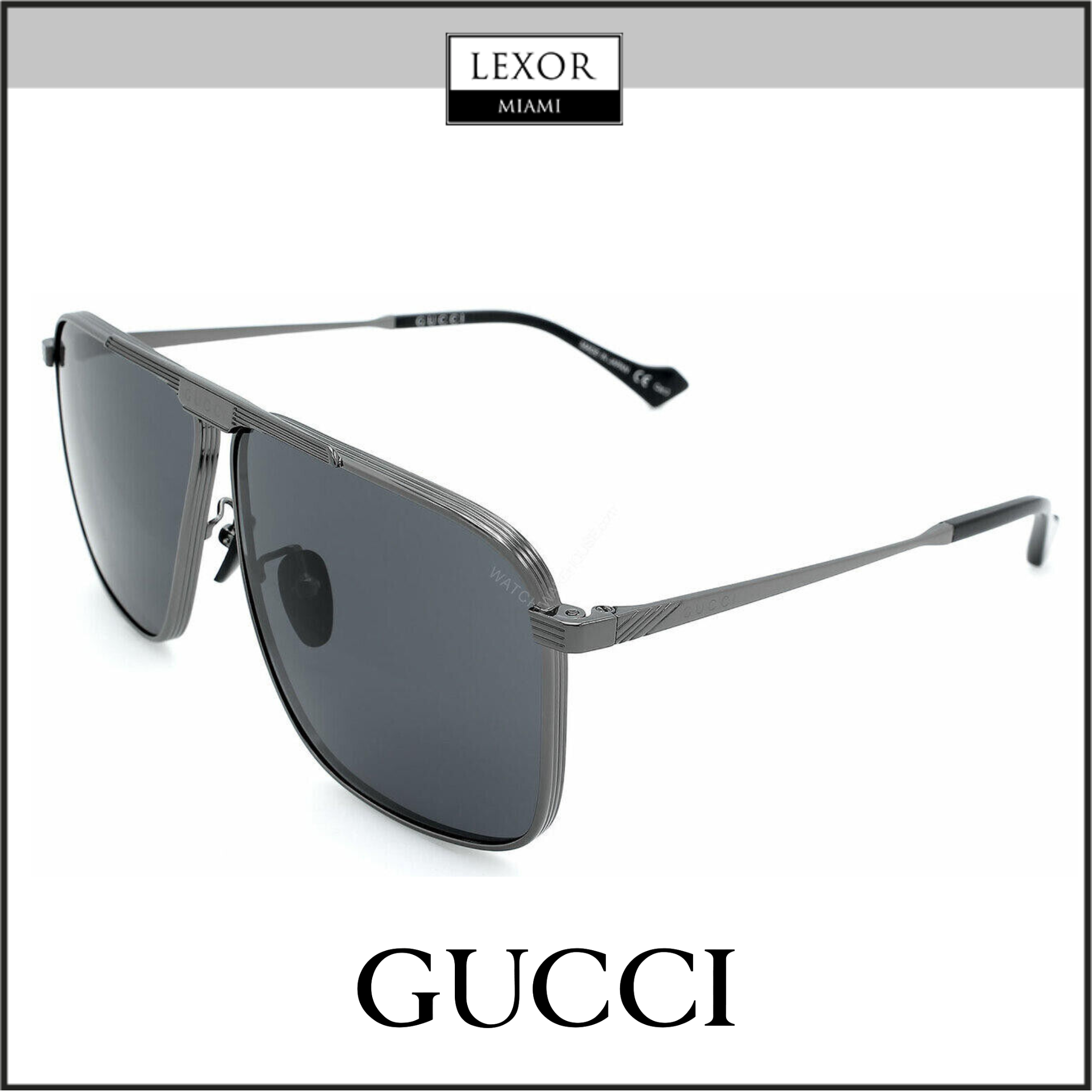Gucci GG0840S 001 63 Men Sunglasses Lexor Miami