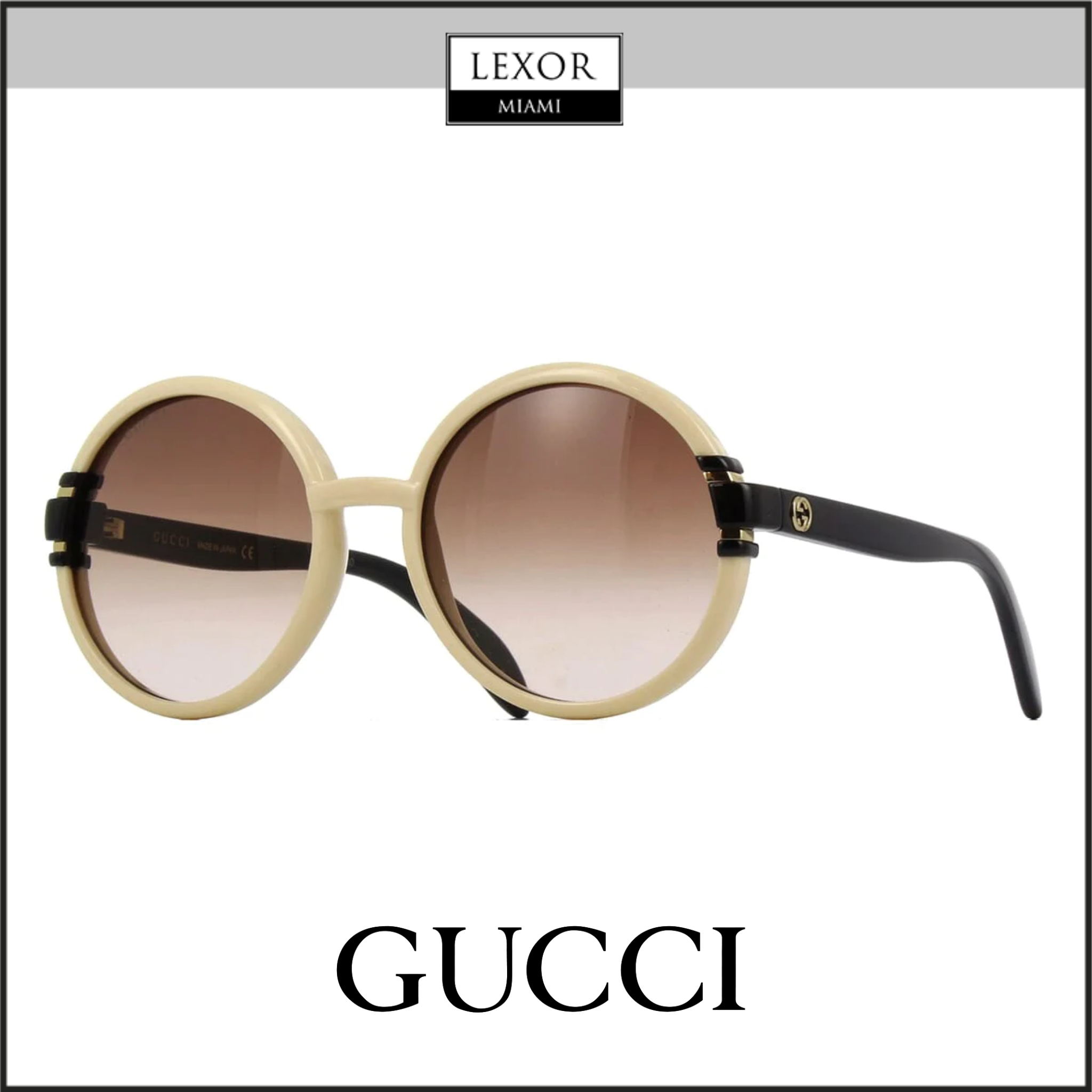 Gucci GG1067S-003 58 Sunglass WOMAN INJECTION – Lexor Miami
