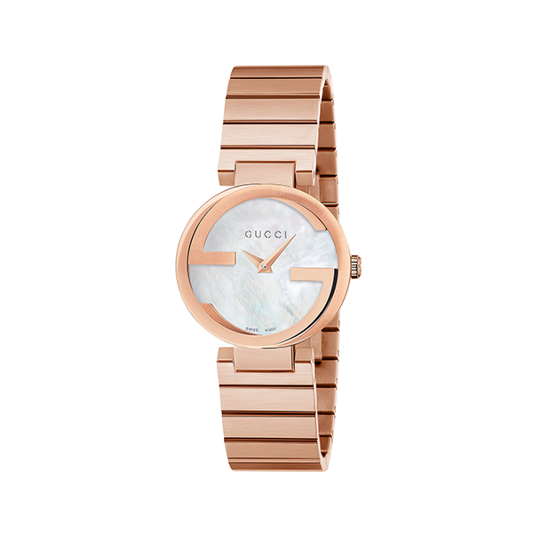 Gucci YA133515 Interlocking G Rose gold-Tone Women Watches Lexor Miami Gucci YA133515 Interlocking G Rose gold-Tone Women Watches Lexor Miami