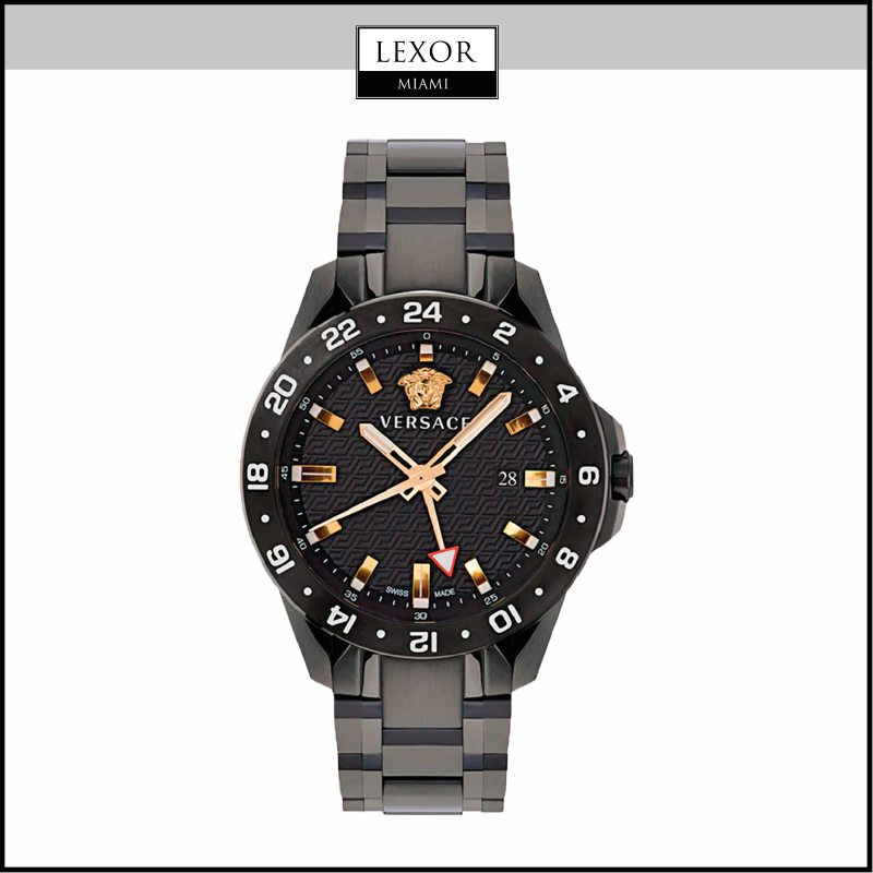 Versace VE2W00622 Sport Tech GMT Lexor Watch Miami – Bracelet
