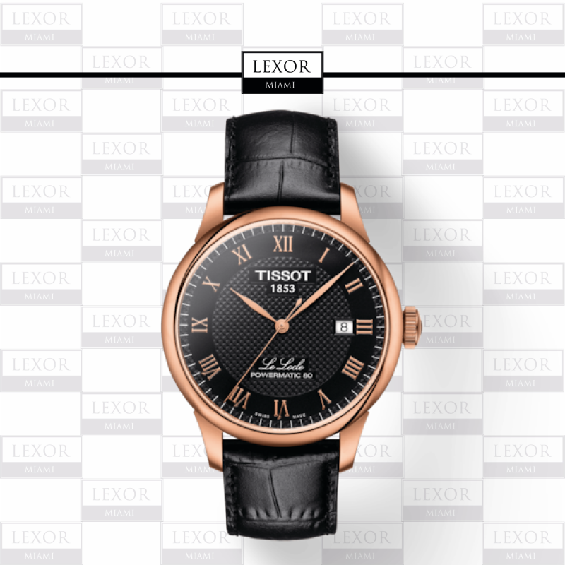 Tissot T0064073605300 Le Locle Powermatic 80 Men Watches Lexor Miami