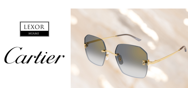 Cartier Sunglasses CT0591S-001 55 – A Symbol of Timeless Luxury Now at Lexor Miami