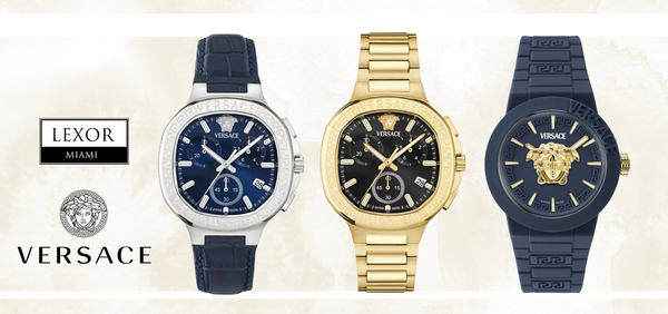 30% Off Selected Versace Watches—Get Ready for Black Friday at Lexor Miami