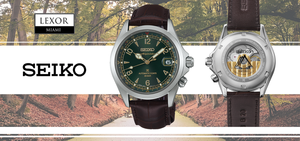 SEIKO Luxe Watches SPB507 Prospex Alpinist—A Timeless Explorer’s Companion Now Available at Lexor Miami