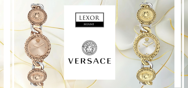 Versace La Greca Stud Icon Bracelet Watch VE0Q00225: Timeless Luxury at Lexor Miami
