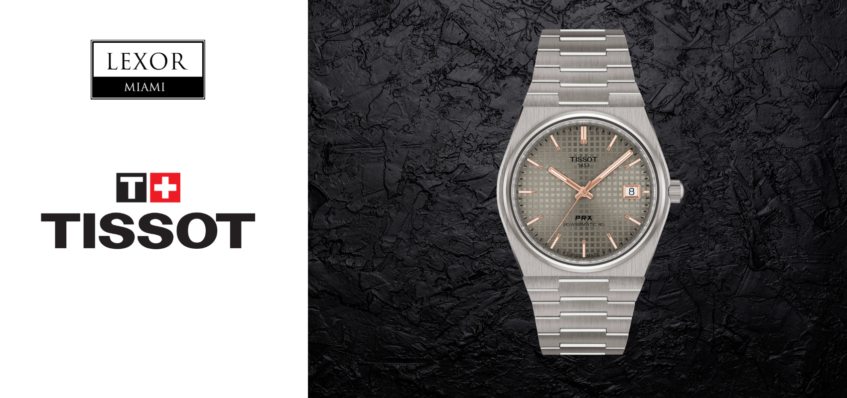 What to Know About Tissot PRX Titanium T1378074406100 Watch – Lexor Miami