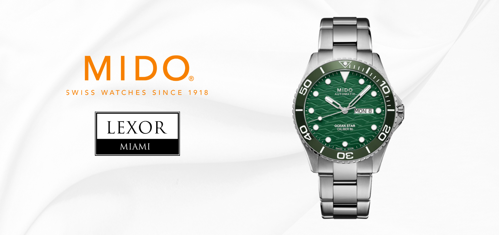 Mido Watch Ocean Star 200C: Swiss Dive Watch at Lexor Miami