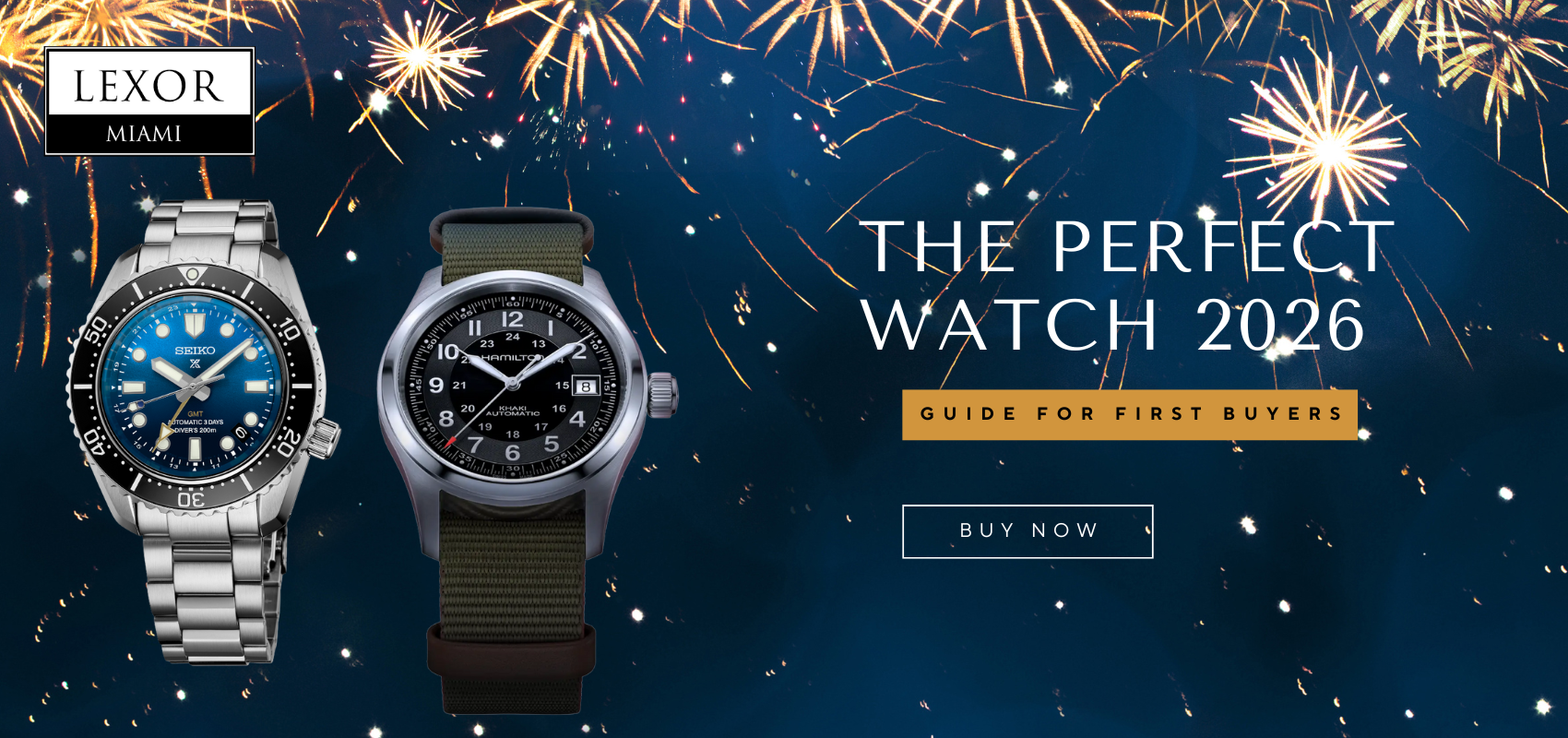A Complete Buyer’s Guide For Your First Luxury Watch in 2026 – Lexor Miami