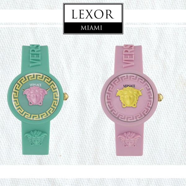 Shop Versace Medusa Pop Silicone Watch | Lexor Miami