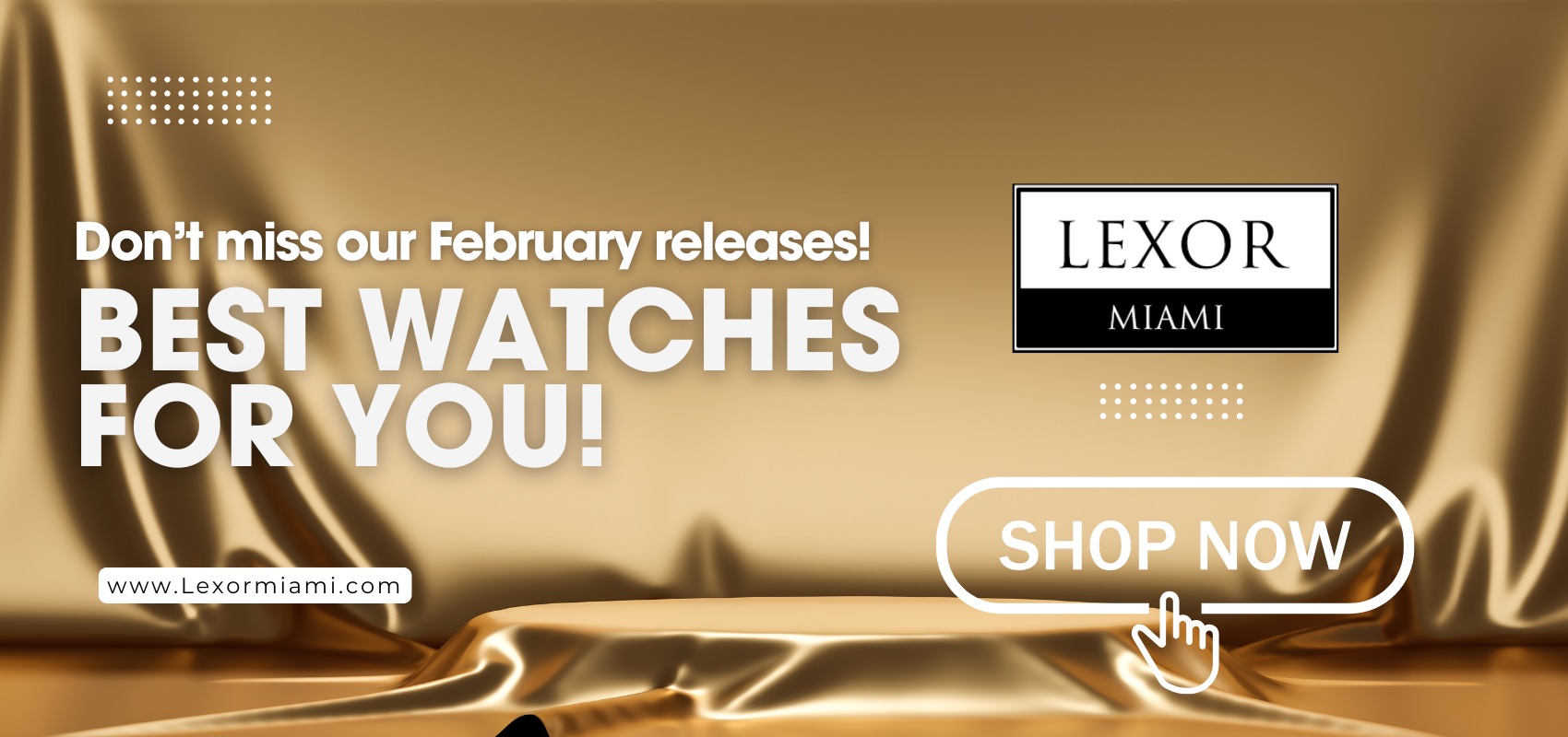 Limited-Edition Watch Releases February 2026 at Lexor Miami