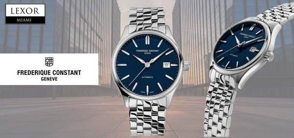 Luxury in Motion: The Frédérique Constant FC-303NN5B6B, Now Available at Lexor Miami