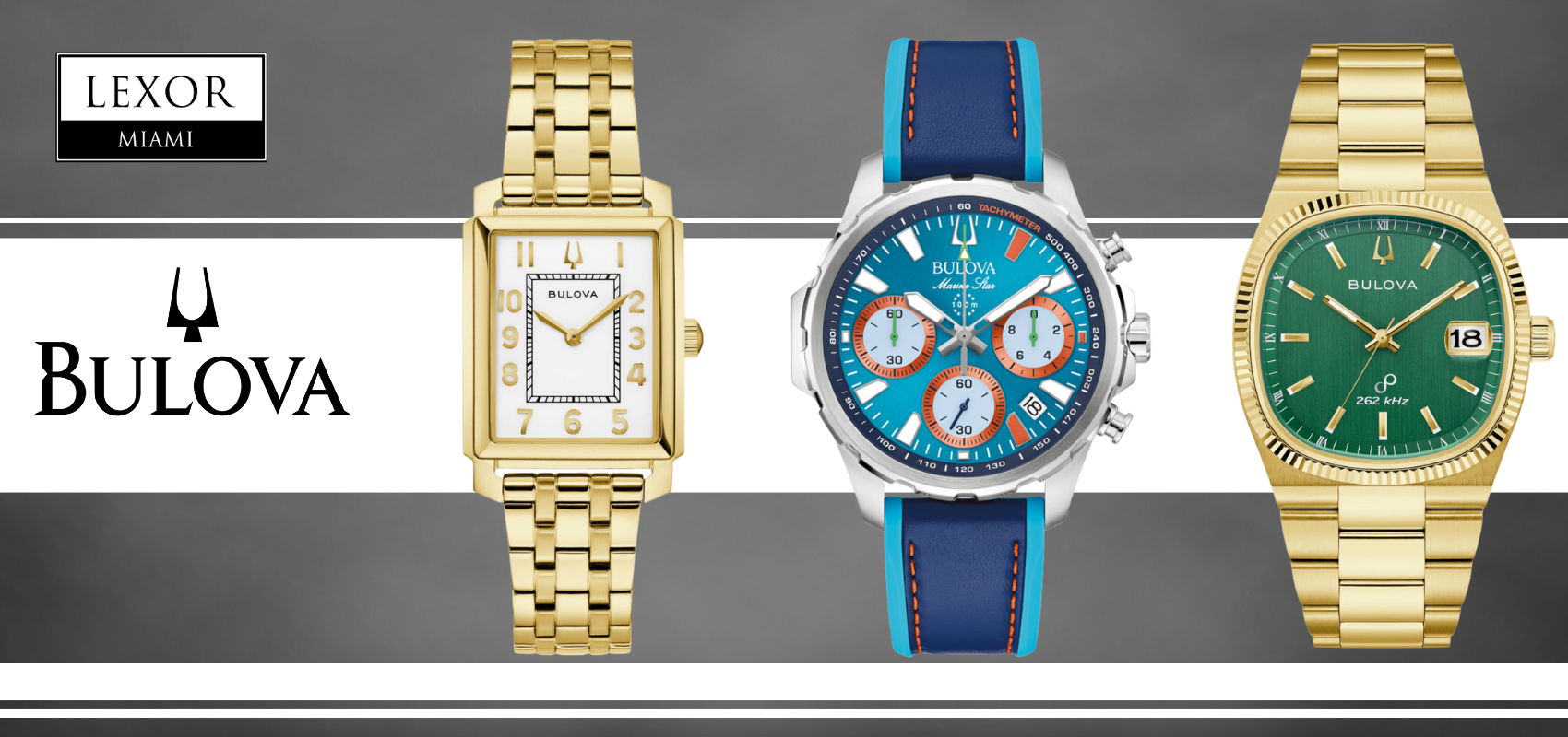 Luxury Bulova Watches for Men & Women | Lexor Miami