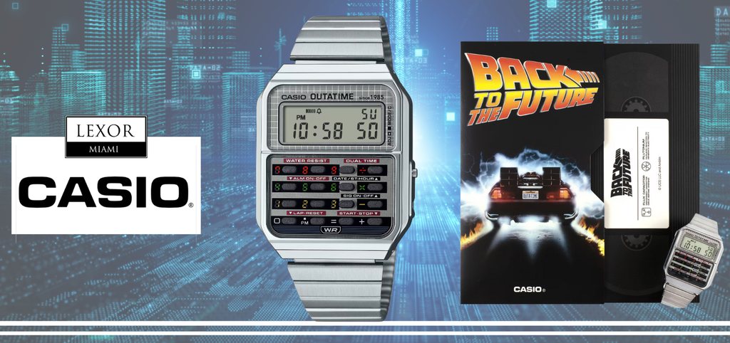CASIO Back to the Future Collaboration Model | Lexor Miam – Lexor