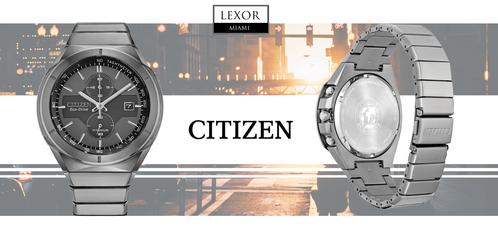 Citizen Super Titanium Men’s Watch | Shop at Lexor Miami