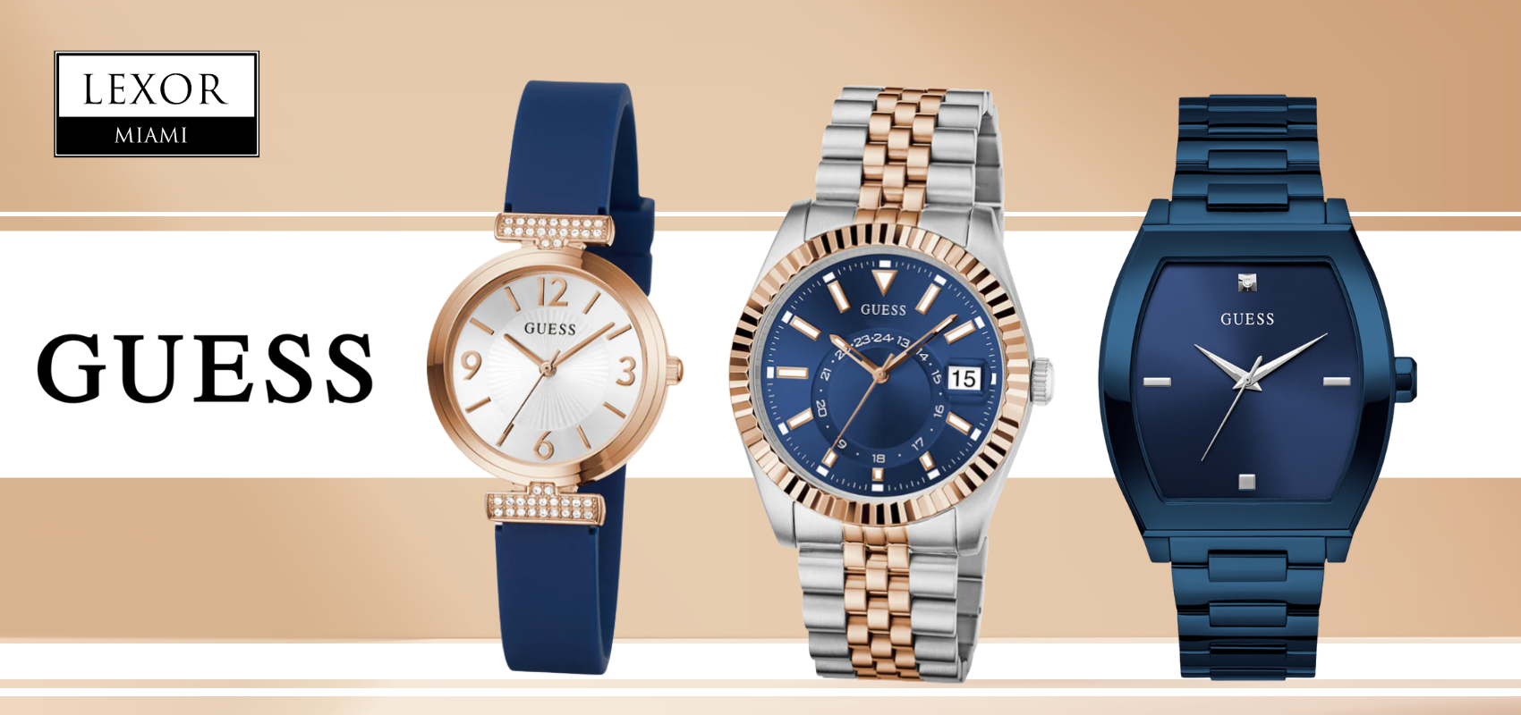 Guess Watch Styles & Features | Comprehensive Guide – Lexor Miami