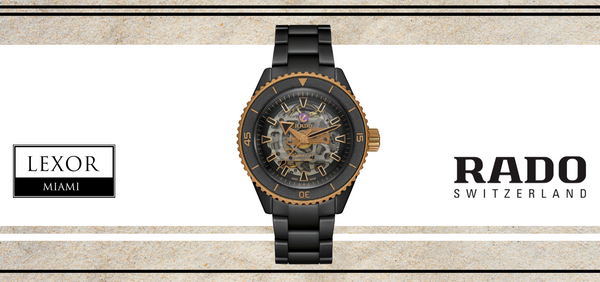 Rado Captain Cook High-Tech Ceramic Skeleton Watches - A Bold New Era