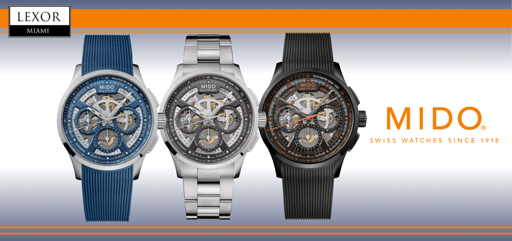 MIDO Multifort Skeleton Chronograph - Accuracy in Bold Look