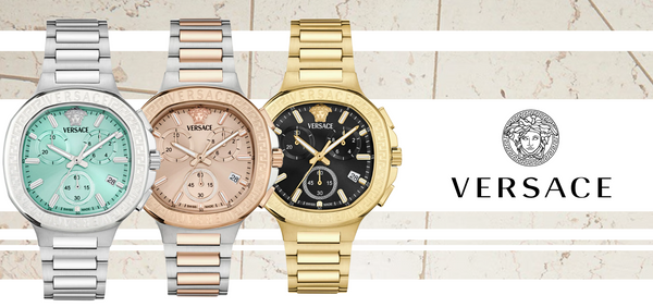 Versace Chrono Square Lineup - The Unisex Watches That Turns Heads