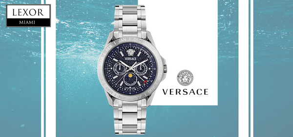 Why the Versace V-Galaxy Moonphase Watch Is This Season’s Must-Have Timepiece