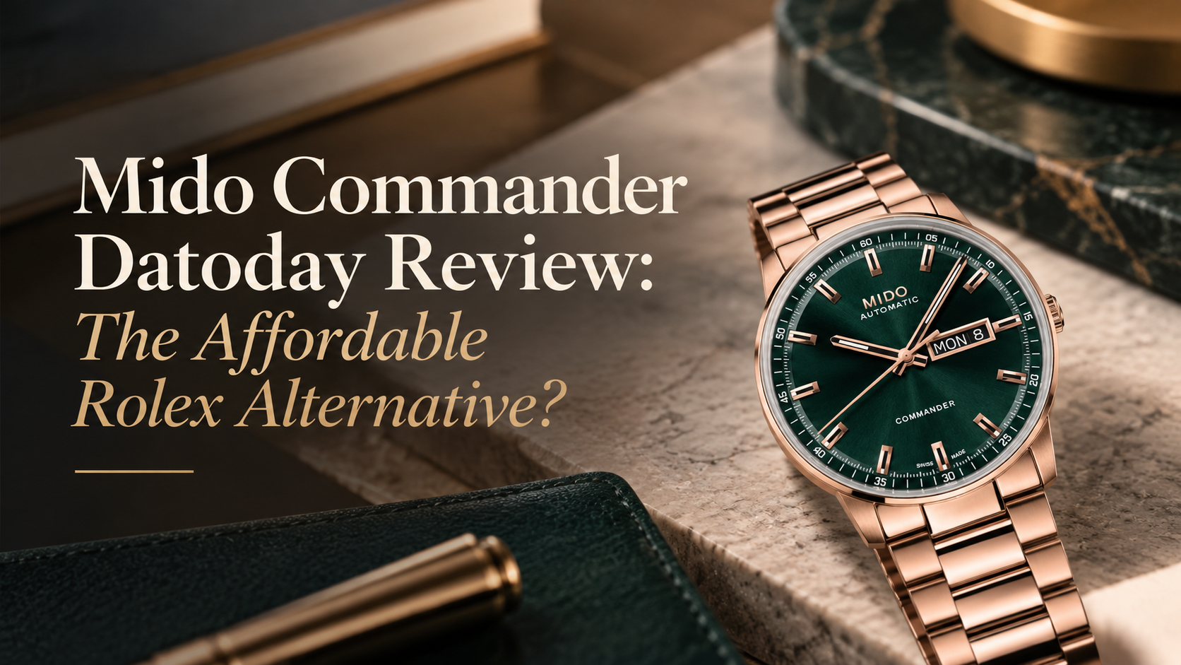 Mido Commander Datoday Review: The Affordable Rolex Alternative ...