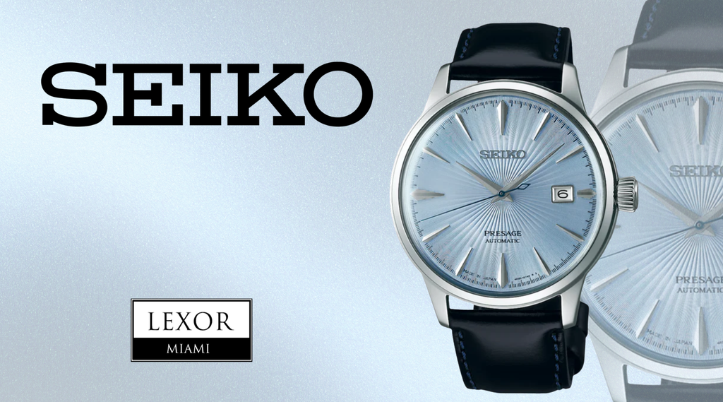 Seiko Watches Presage Cocktail Time Man SRPB43 Men – Lexor Miami