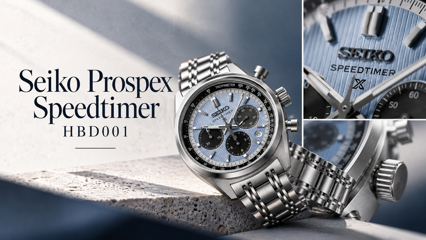 Seiko Prospex Speedtimer HBD001: Specs, Price, HBD001 vs HBD002 & Wher ...