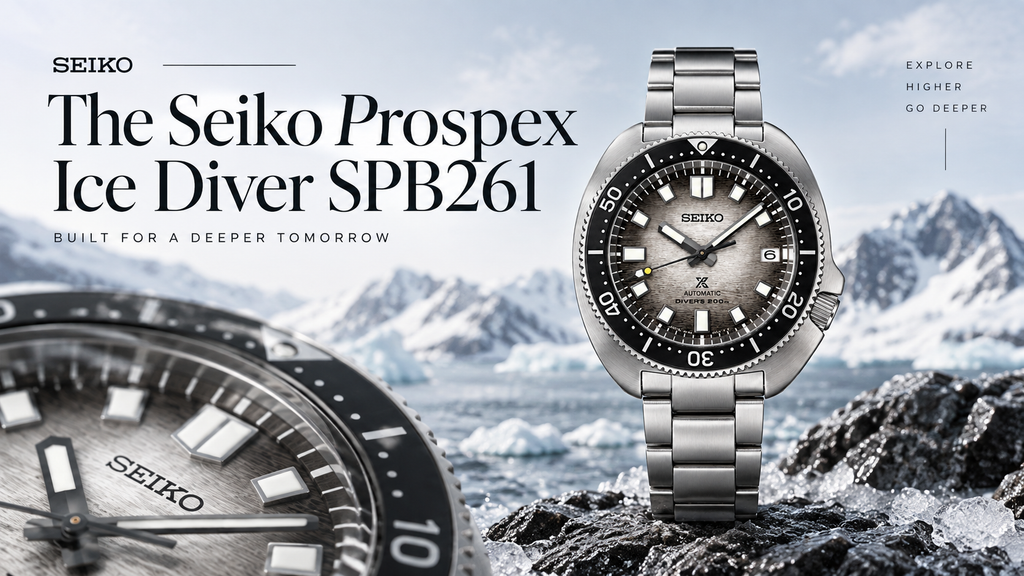 Seikoコンプリートバイブル　 Monument CDボックスセット！ The Seiko Prospex Ice Diver SPB261: Heritage, Specs, and Why It's