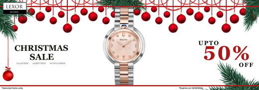 Desenvuelva el lujo: compre relojes Bulova Miami en línea