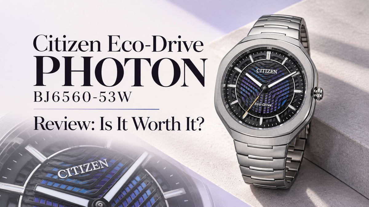 Citizen PHOTON BJ6569-59X Review: Black and Gold Edition – Lexor Miami