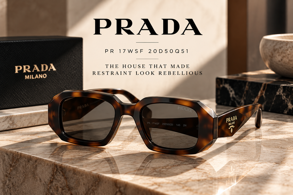 Prada PR 17WSF 20D50Q51 Juniper Tortoise | Lexor Miami