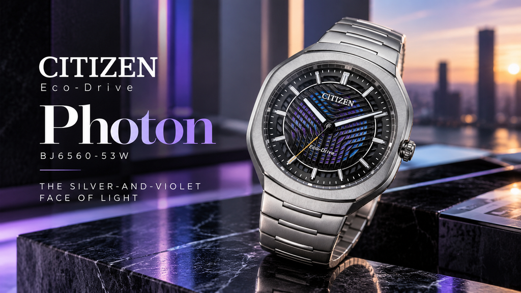 Citizen Eco-Drive Photon BJ6560-53W | Lexor Miami Authorized Dealer