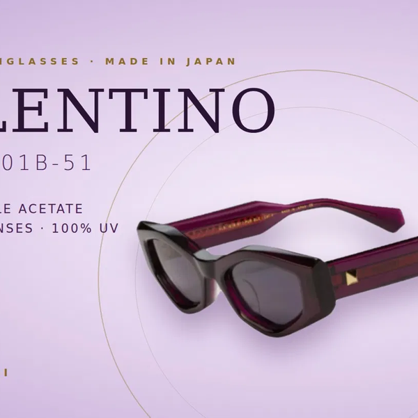 Valentino III VLS-101B-51 Women's Sunglasses | Lexor Miami