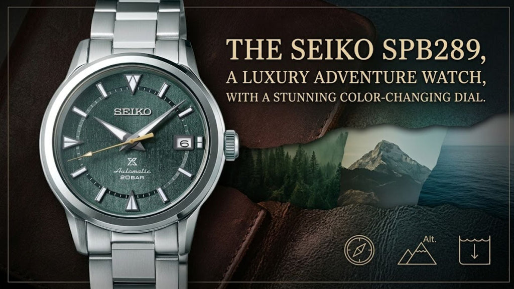 The Seiko SPB289 Mystic Forest: A Luxury Adventure Watch with a