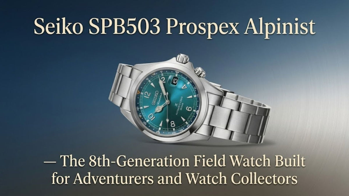 Seiko Prospex Alpinist SPB507: The Limited-Edition Adventure Watch